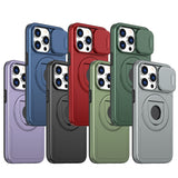 Works with iPhone13/14/15 pro max case with 360-degree rotating ring/built-in magnet for Magsafe wireless charging