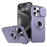 Works with iPhone13/14/15 pro max case with 360-degree rotating ring/built-in magnet for Magsafe wireless charging