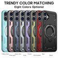 Manufacturer Price Metal Ring Magnetic Holder Shockproof Matte Silicon Cell Mobile Phone Cases for iphone 14 15 16 Pro Max